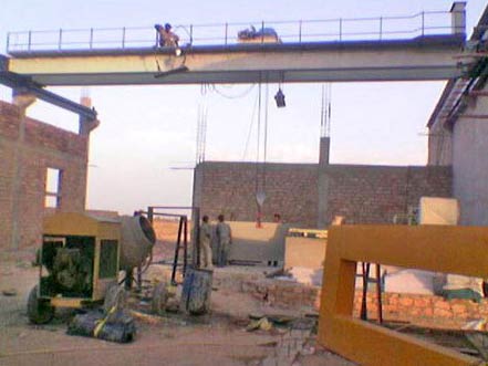 Eot crane, Material : Cast Iron, Mild Steel