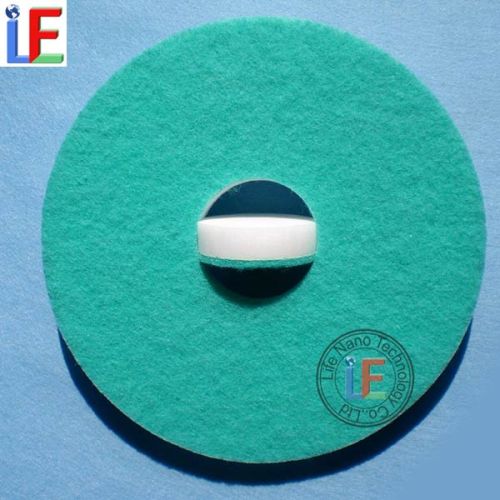 Round White Floor Cleaning Sponge Pad- Floor Cleaning Pad