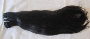 Machine Weft Straight Hair, For Parlour, Length : 25-30Inch