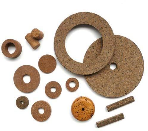 Pure Cork High Insulation Rubber Gasket Material