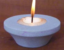 Stone Candle Stand