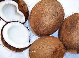 Husked coconut