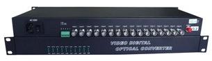 16 Channel Analog Digital Fiber Optical Video Converter