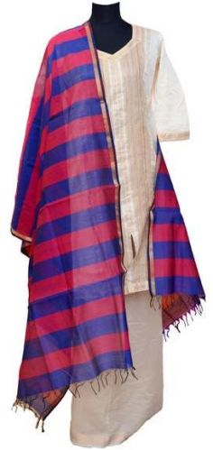 Maheshwari Silk Dupatta (Design No. D0009)