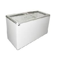 Stainless Steel Ice Cream Refrigerator, Color : White