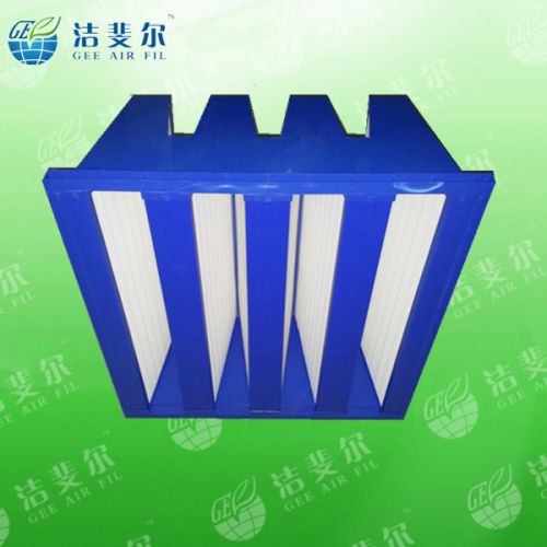 Plastic Frame Industrial V-bank Combined Air Filters