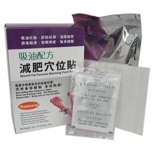 Absorb Fat Formula Slimming Point Patch, Packaging Type : Box