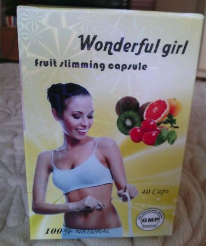 Wonderful Girl Fruit Slimming Weight Loss Capsule