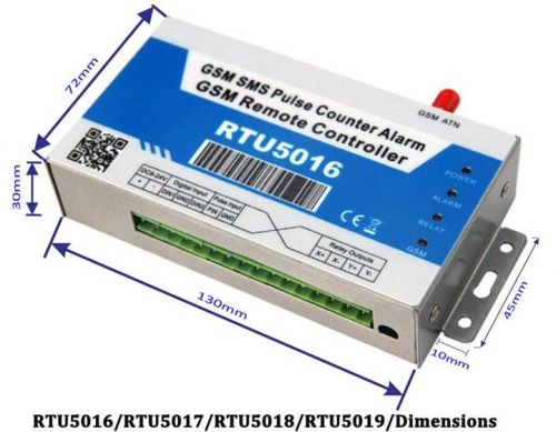 GSM Pulse Counter Alarm Controller