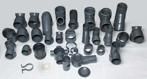 SWR Pipe Fittings, Color : Grey