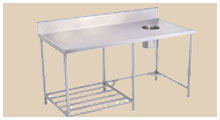 Solid Dish Landing Table