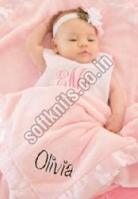 Fleece Baby Blankets, For Home, Hospital, Technics : Machine Made