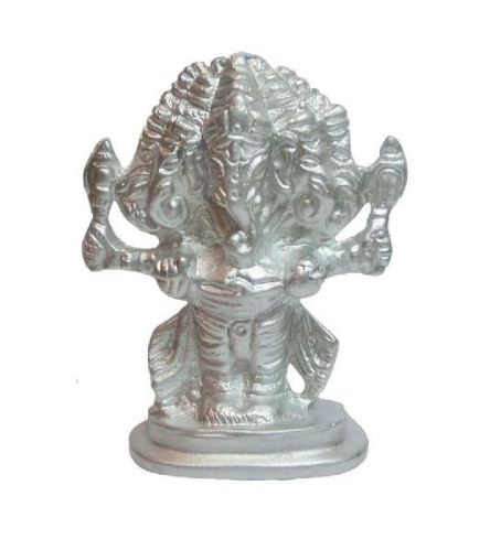 195 GM Parad Mercury Panchmukhi Ganesha, Size : Height – 7 Cm (3