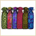 Juteberry Designer Cotton Wine Bags