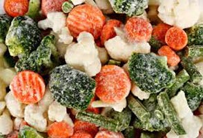 Frozen vegetables