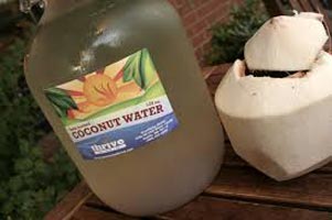 Natural coconut water