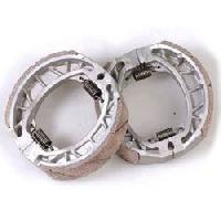 Stainless Steel Motorcycle Brake Shoe, Color : Silver