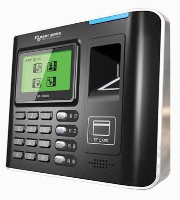 Plastic Fingerprint Access Control System, Color : Black for Office