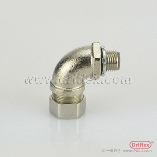 Nickle Plated Brass Straight Connector