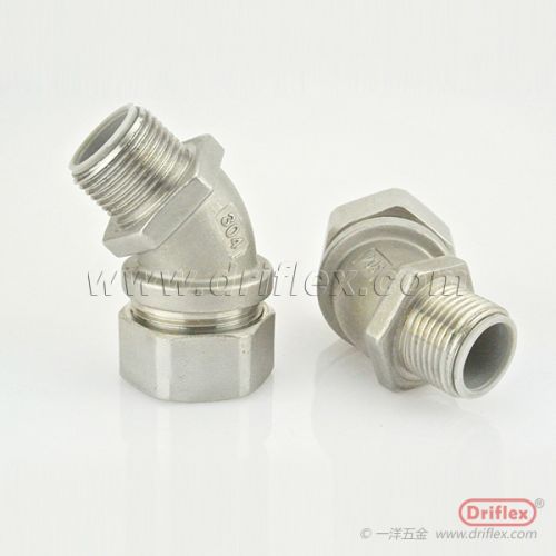 Stainless Steel 45d Connector