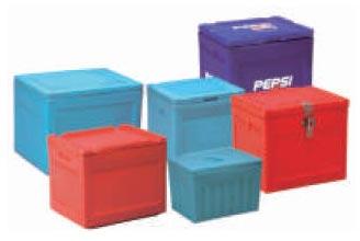 Rectangular HDPE Insulated Crates, For Packing Vegetables, Storage, Style : Solid Box