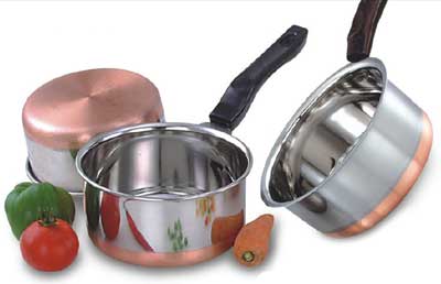 Copper Bottom Saucepan
