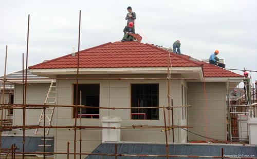 Stone Coated Metal Roofing Tiles 02