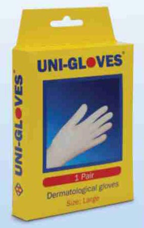 Plain Latex Dermatological Gloves, Length : 15-20 Inches