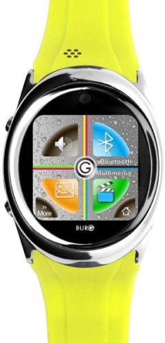 Rubber Fantastic Smart Watch, Strap Color : Yellow