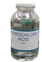 Hydrochloric acid, Packaging Type : Bottle