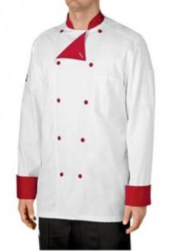 CHEF COAT EXECUTIVE CHEF WEAR DOUBLE BREASTED..