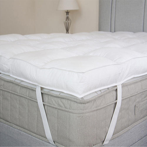 LORDS Mattress Topper Hotel Mattress, Color : WHITE