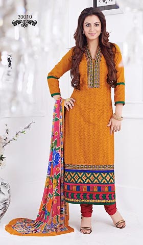 Nirbhaya Cotton Semi Stitched Suits