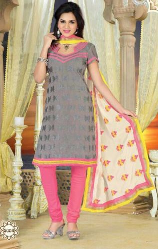 Xperiya Cotton Semi Stitched Straight Suits