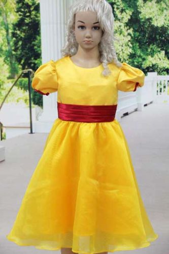 Ribbon Flower Girl Dresses