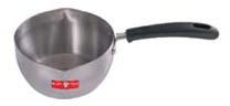 Coated Aluminium Saucepan, For Cooking, Frying Food, Feature : Fine Finished, Light Weight