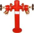 21 Kg/cm² Double Headed Fire Hydrant Stand Post