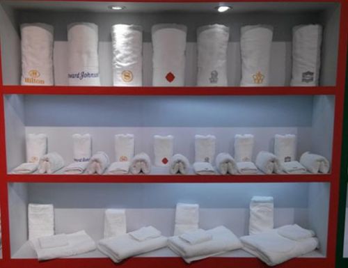 Cotton Embroidered Towel For Hotel