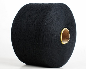 Nm10 Black Oe Recycled Cotton Glove Yarn 011