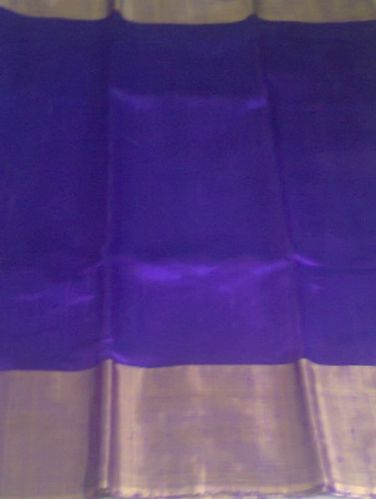 Dupion Zari Border Saree