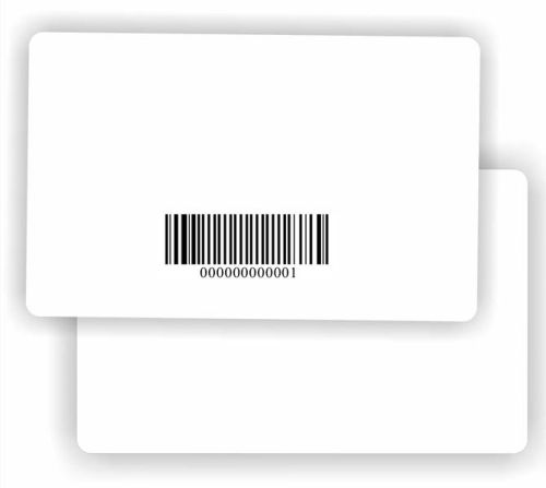 PVC Barcode Cards, Shape : Rectangular