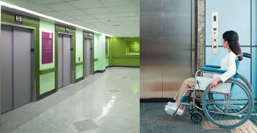 Hospital elevators, Number Of Floors : 1-4