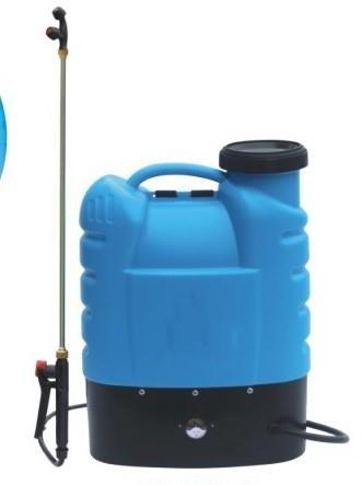 Plastic Electric Knapsack Sprayer, Packaging Type : Blue