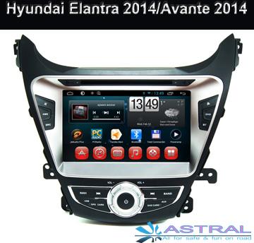 Android4.4 Car DVD Player For Elantra Avante 2014 Gsp Navigation