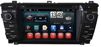 Factor Android DVD CD Player For Car In Dash With Can Bus For Toyota Corolla 2013-2014