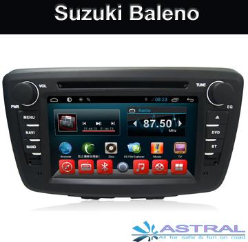 Suzuki Baleno Glonass Navigation Car DVD Players Android Quad Core