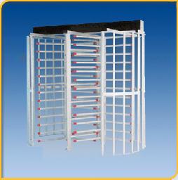HT400 Twin Single Full Height Turnstiles