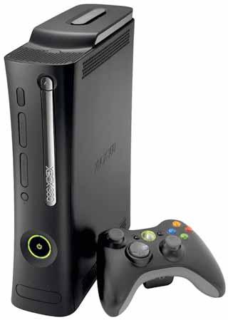 Microsoft XBOX 360 Elite 120GB Black