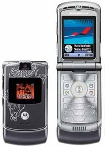 Motorola RAZR V3 Miami Ink Grey Tattoo