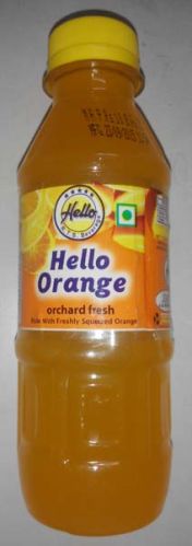 Hello Orange 200 Ml (Bottle), For Drinking, Taste : Sweet, Tasty